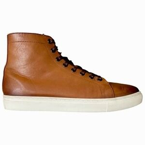 Thursday Boot Company Men's Leather High Top Sneakers Tan Size 7